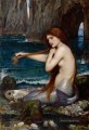 Einer Meerjungfrau griechischen weiblichen John William Waterhouse